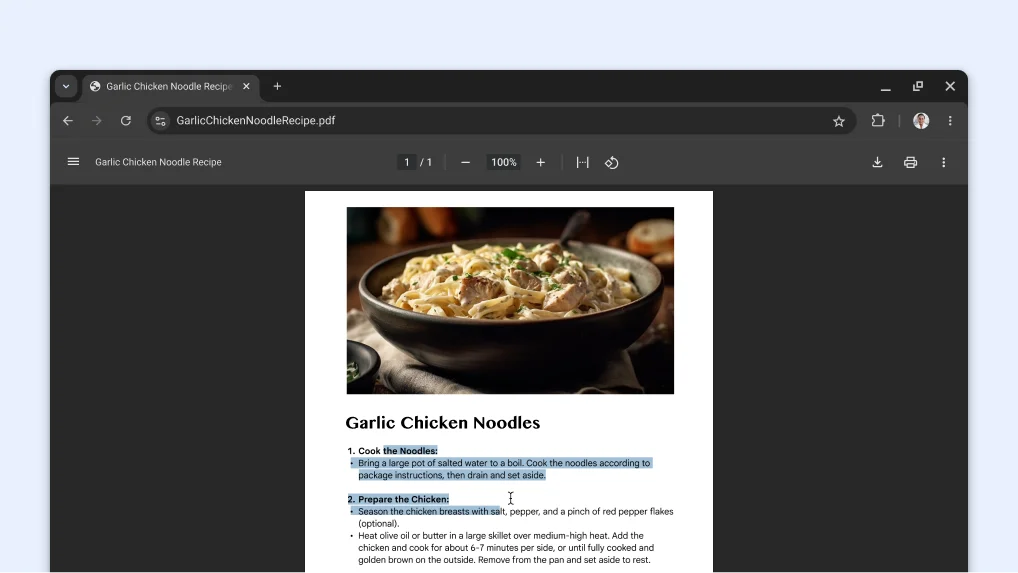 Get what you need from scanned PDFs